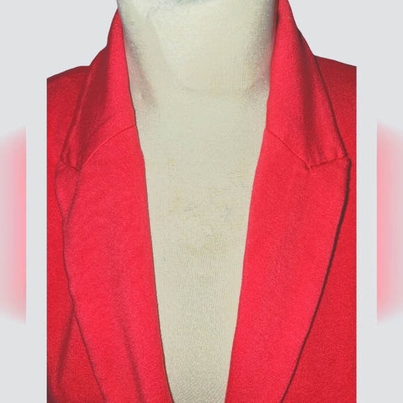 Zara Basic Blazer shoulder Pads Suit Jacket Blazer Size False Pockets Medium - Picture 4 of 11